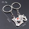 I Love You Keychain